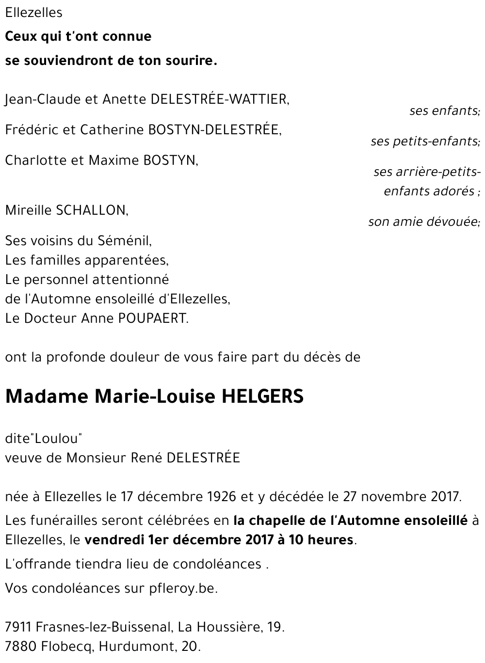 Marie-Louise Helgers