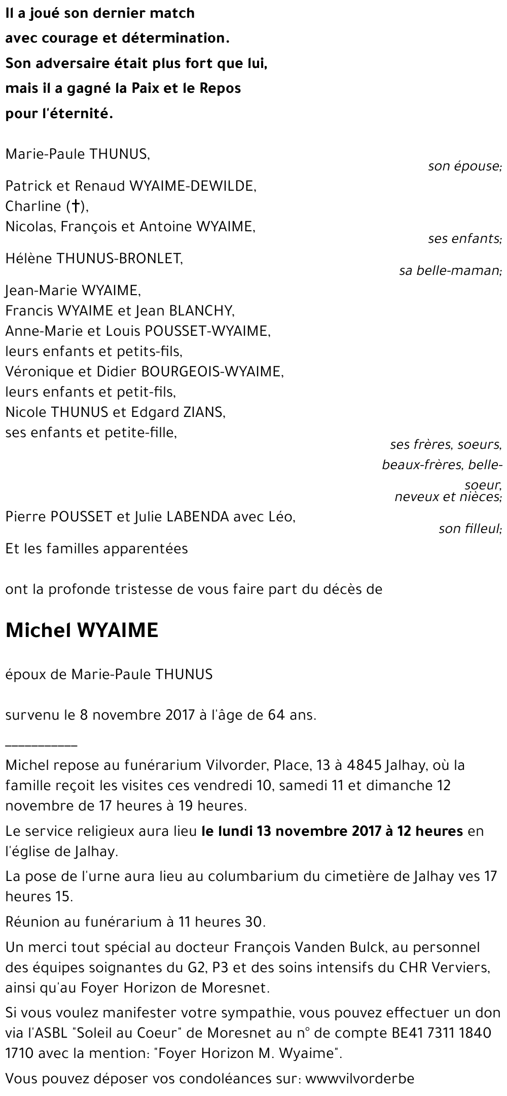 Michel WYAIME