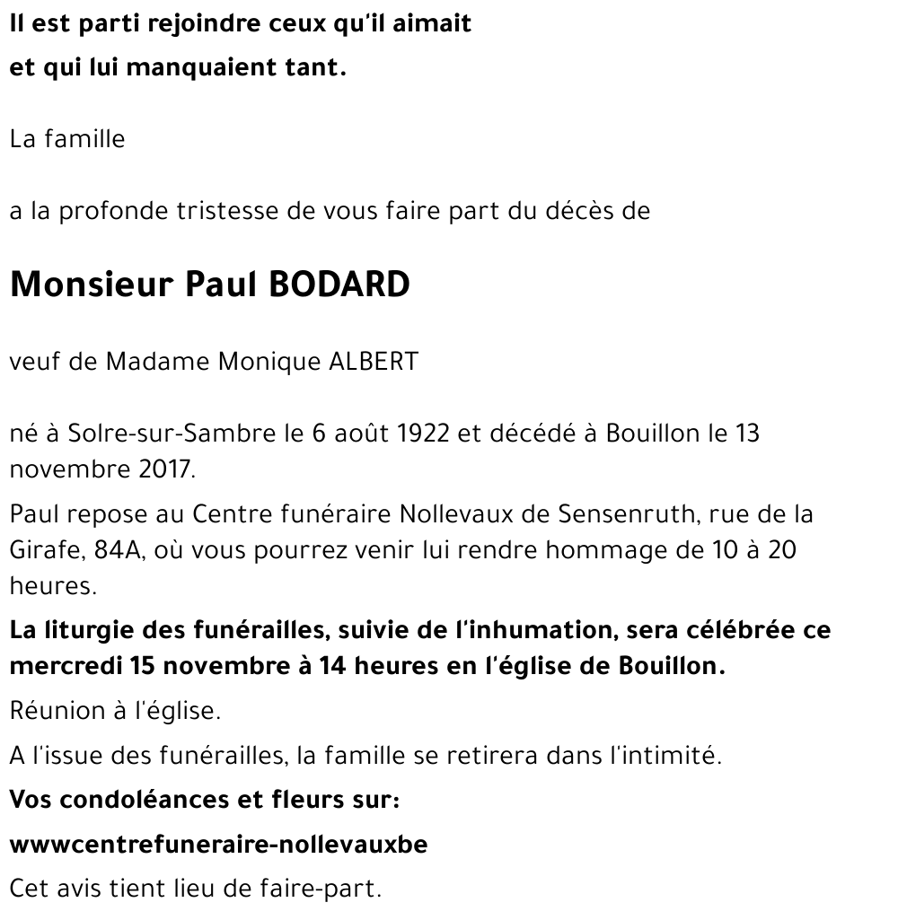 Paul BODARD