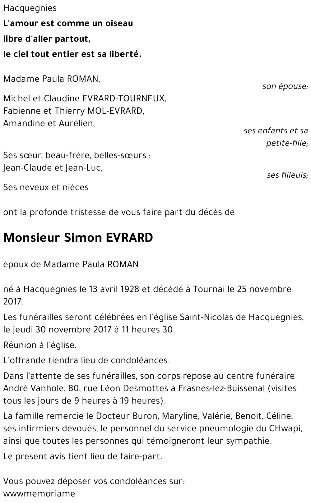 Simon EVRARD