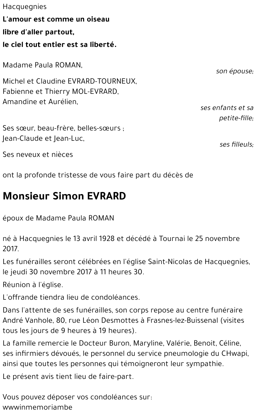 Simon EVRARD