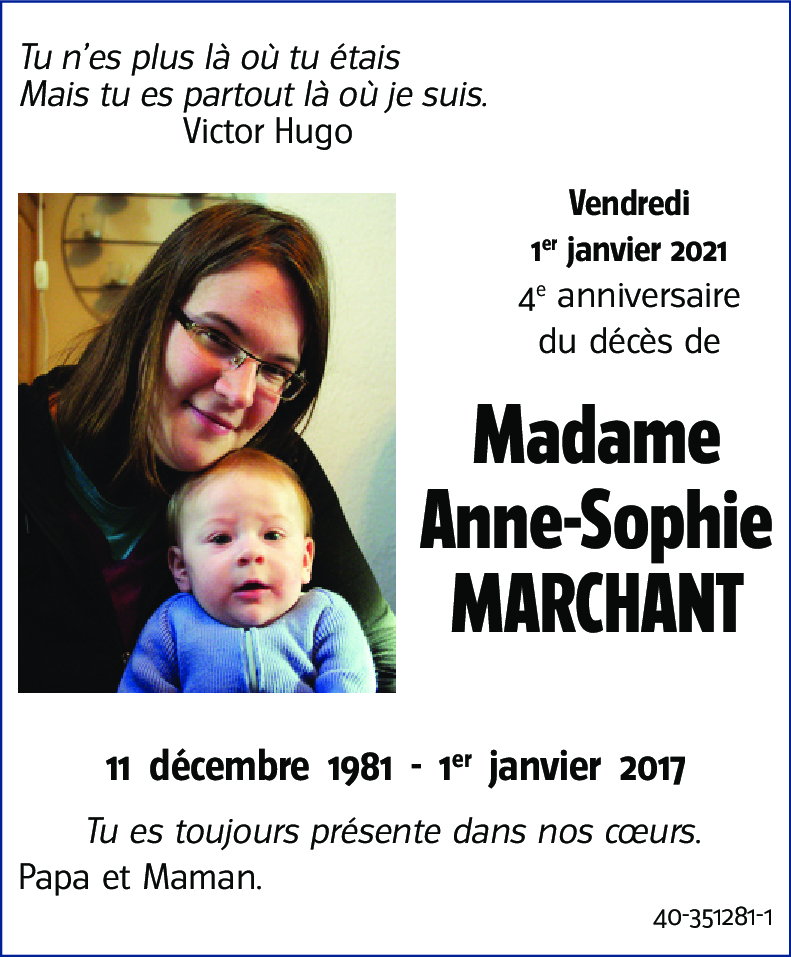 Anne-Sophie MARCHANT