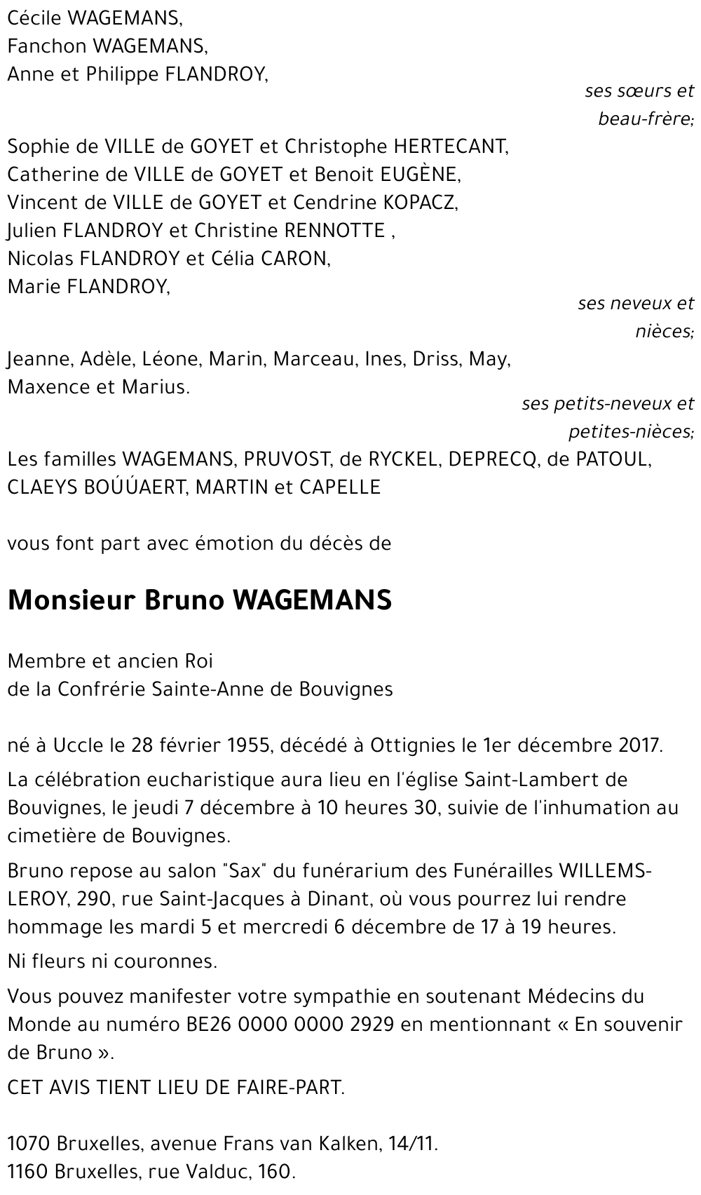 Bruno WAGEMANS