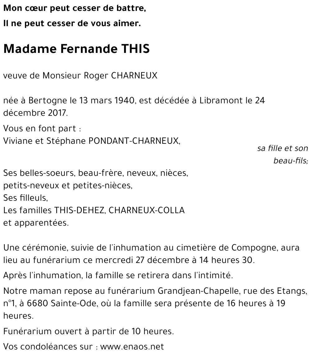 Fernande THIS