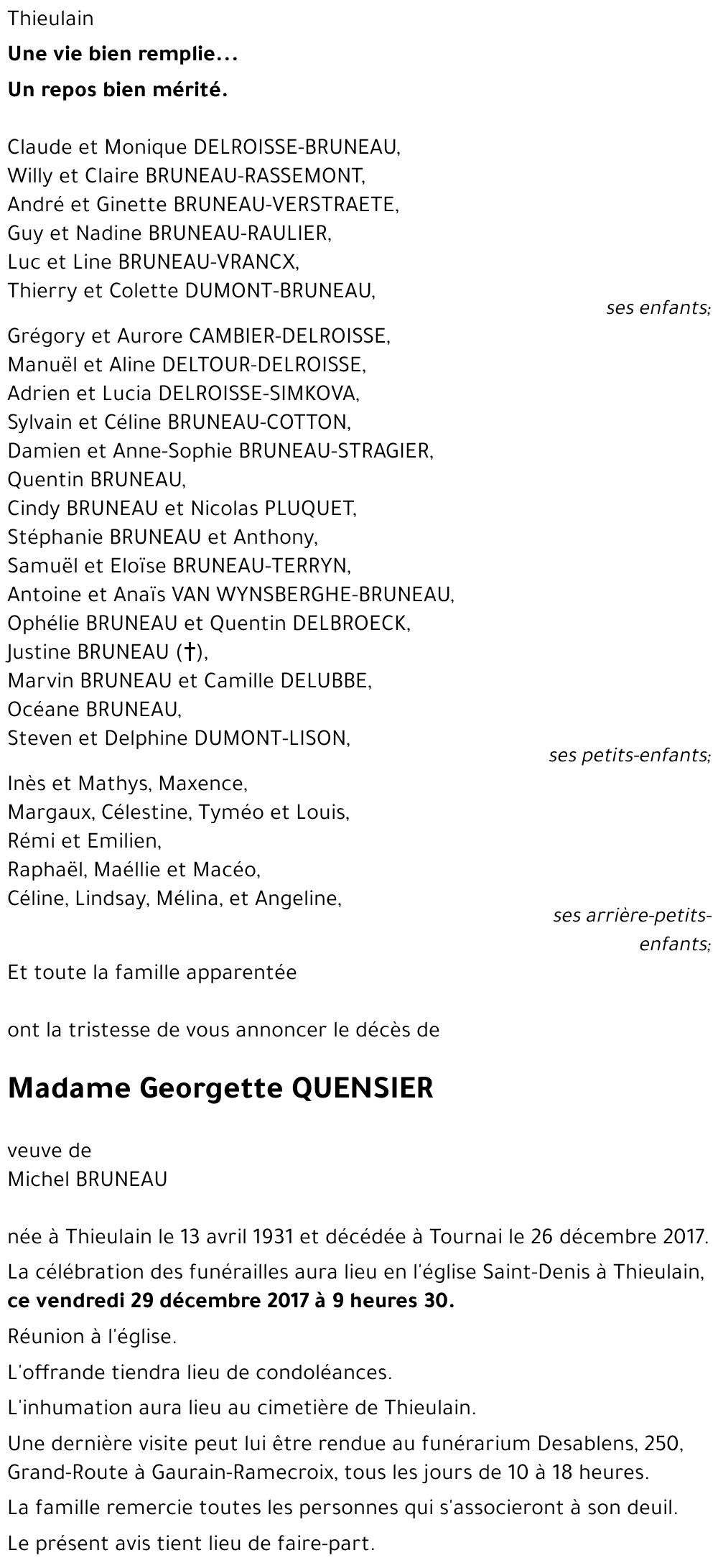Georgette QUENSIER
