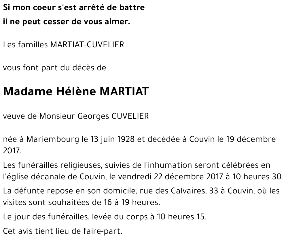 Hélène MARTIAT