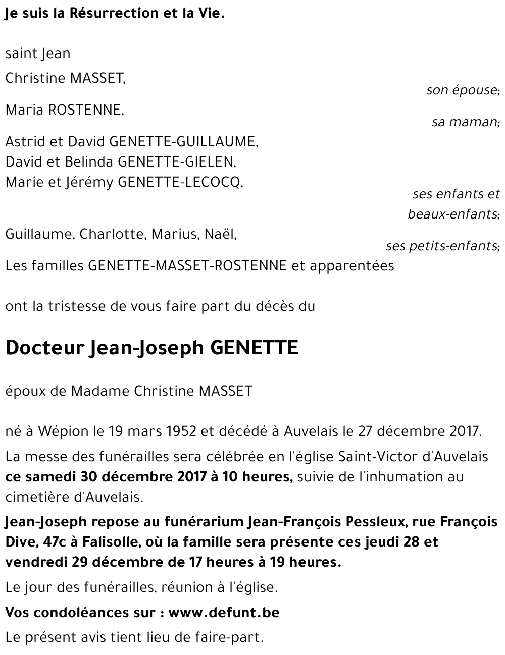 Jean-Joseph GENETTE