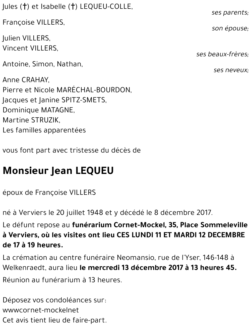 Jean LEQUEU
