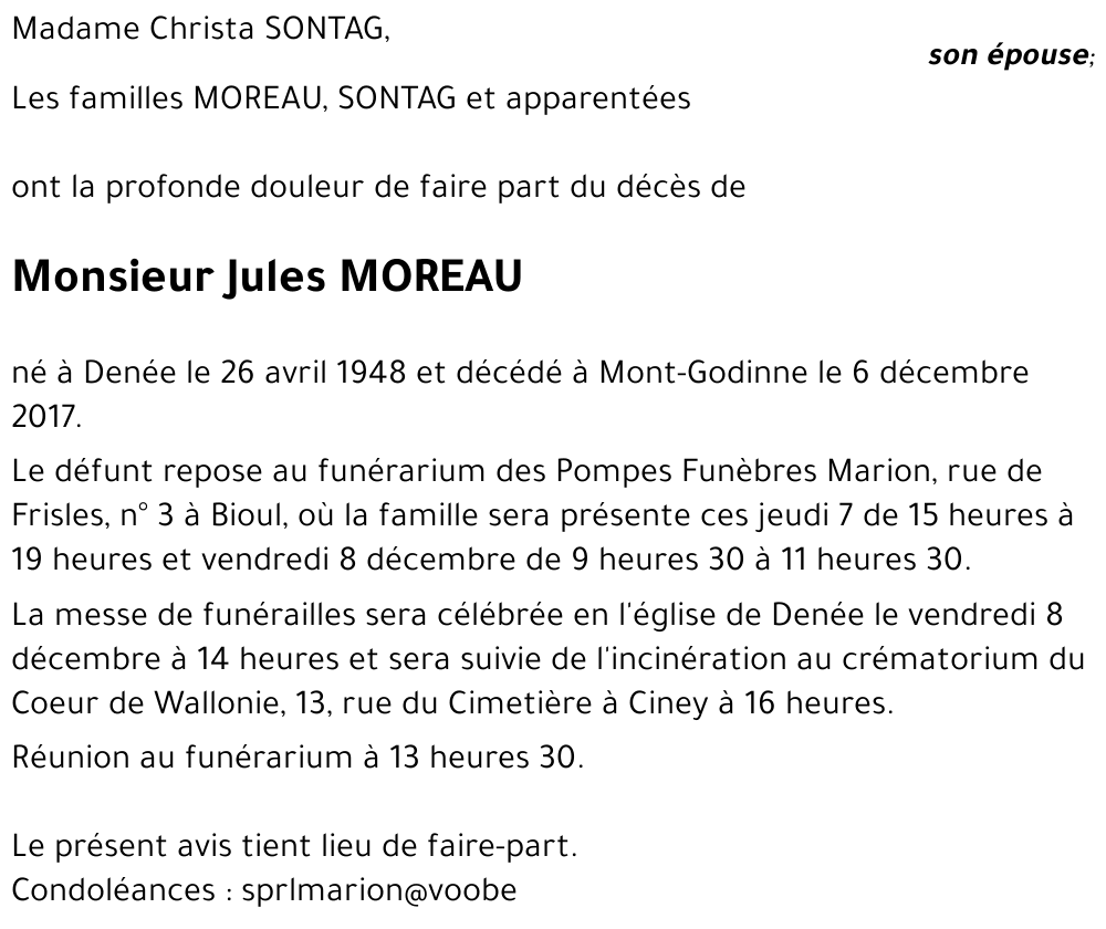 Jules MOREAU