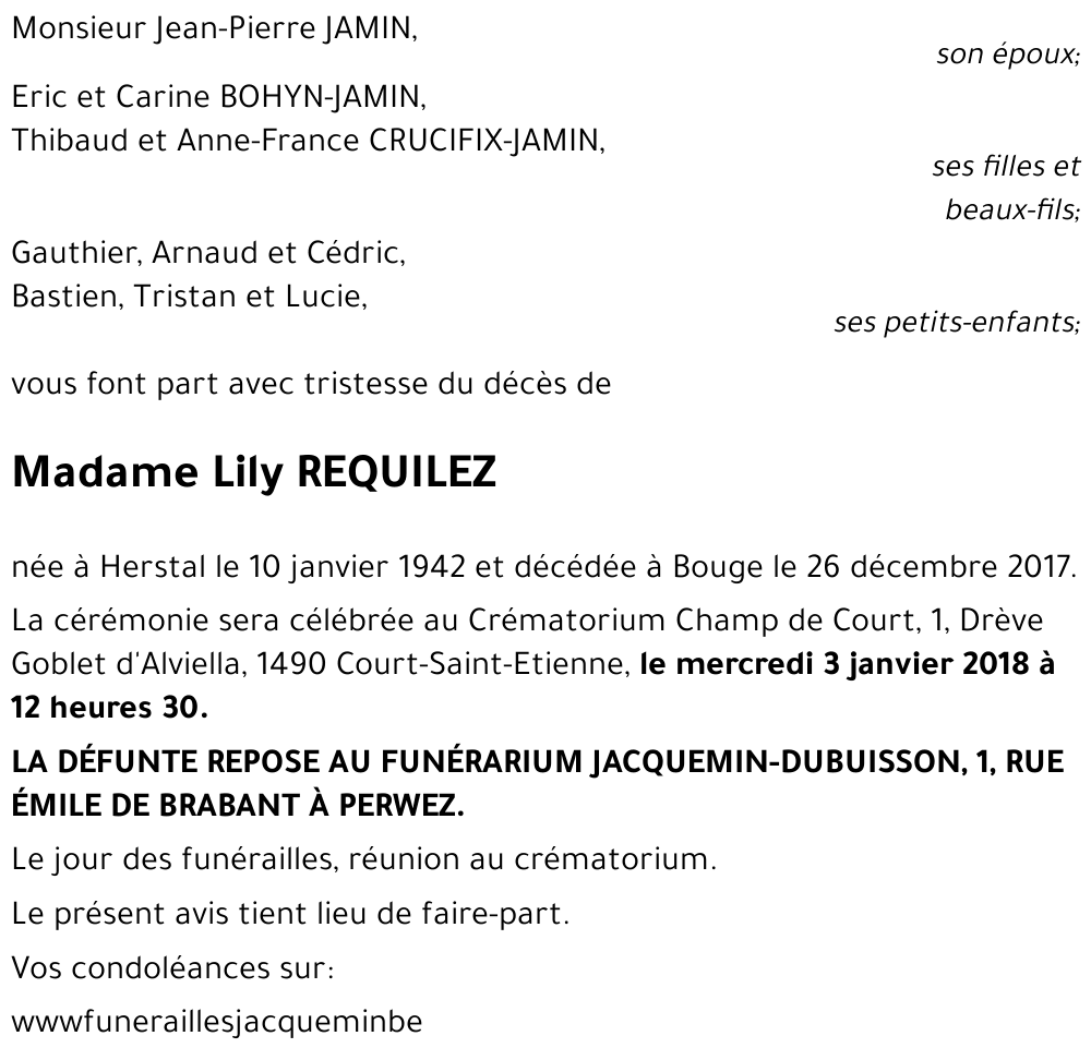 Lily REQUILEZ