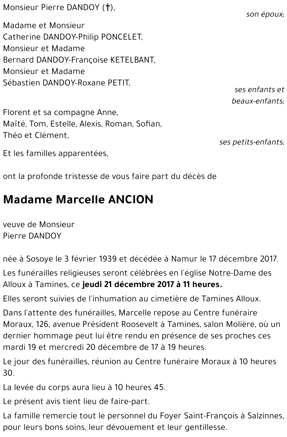 Marcelle ANCION