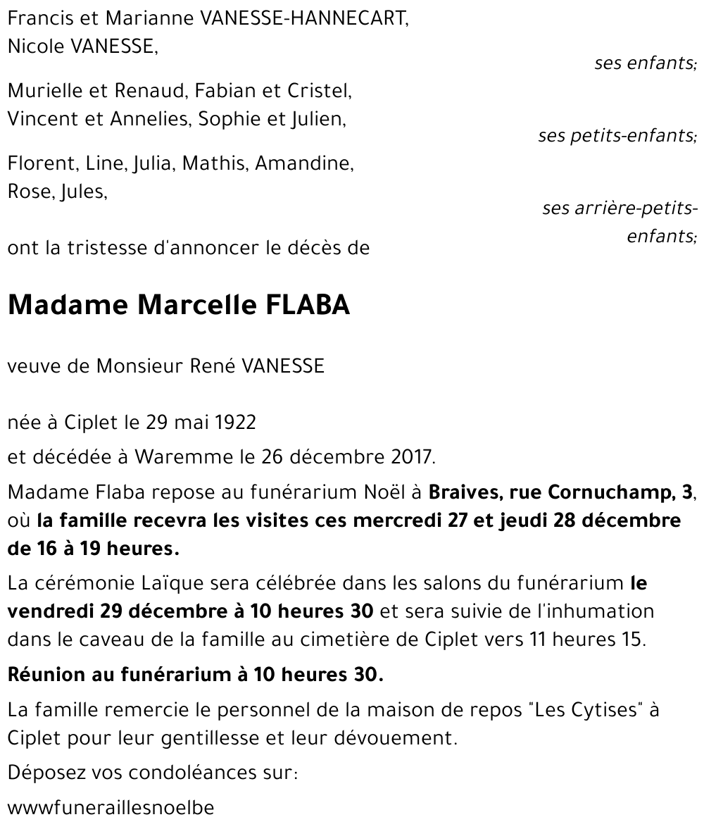 Marcelle FLABA