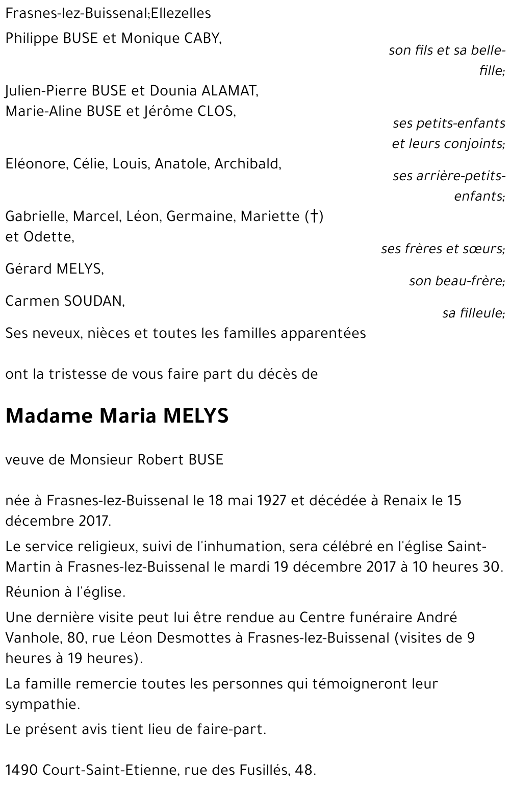 Maria MELYS