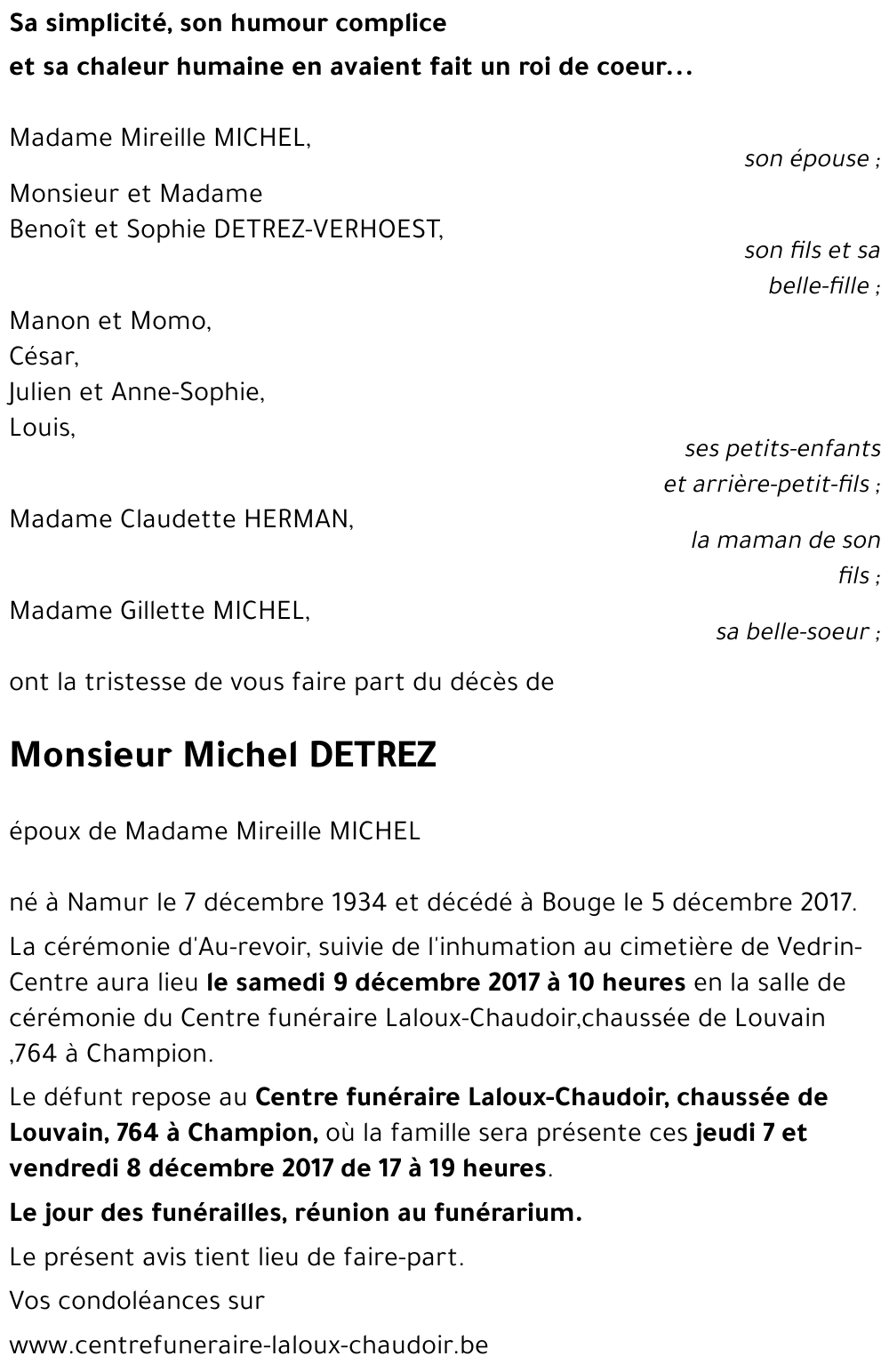 Michel DETREZ