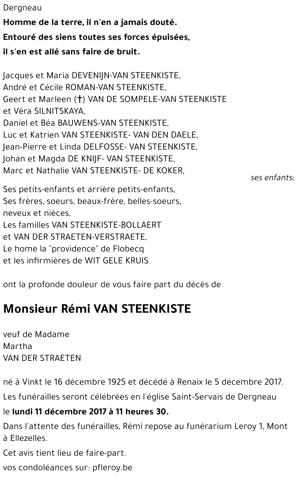 Rémi Van Steenkiste