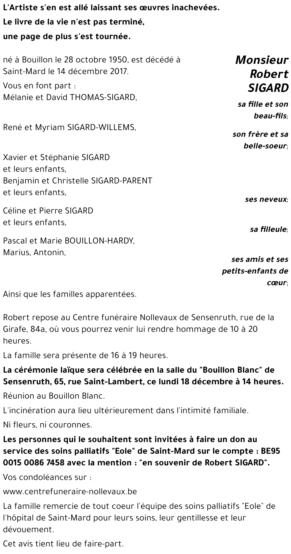 Robert SIGARD