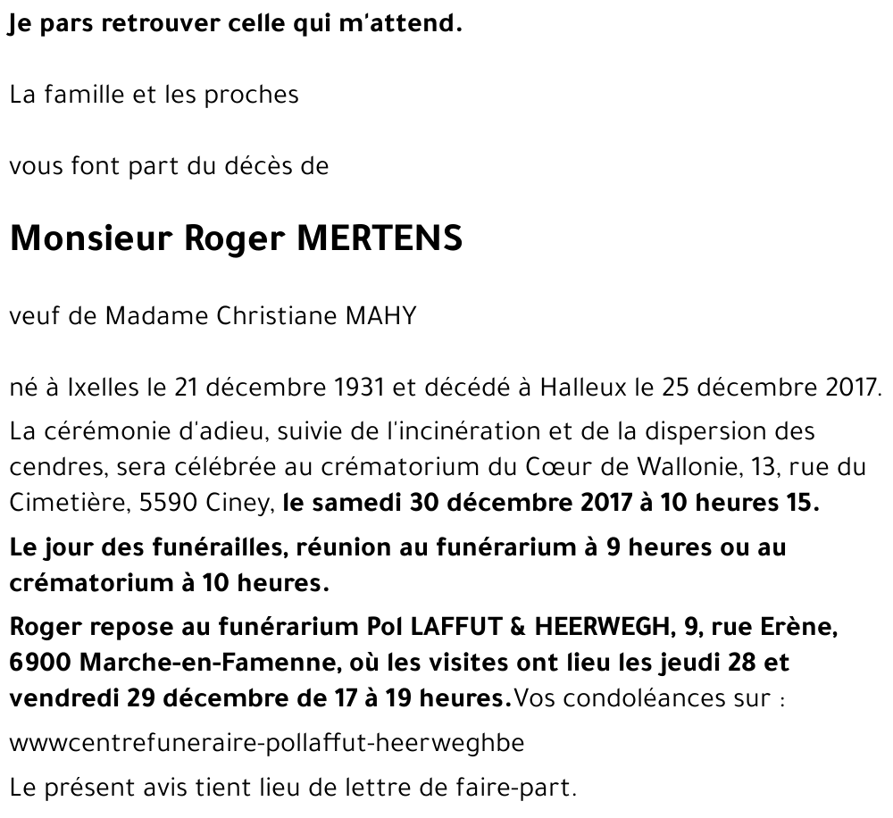 Roger MERTENS