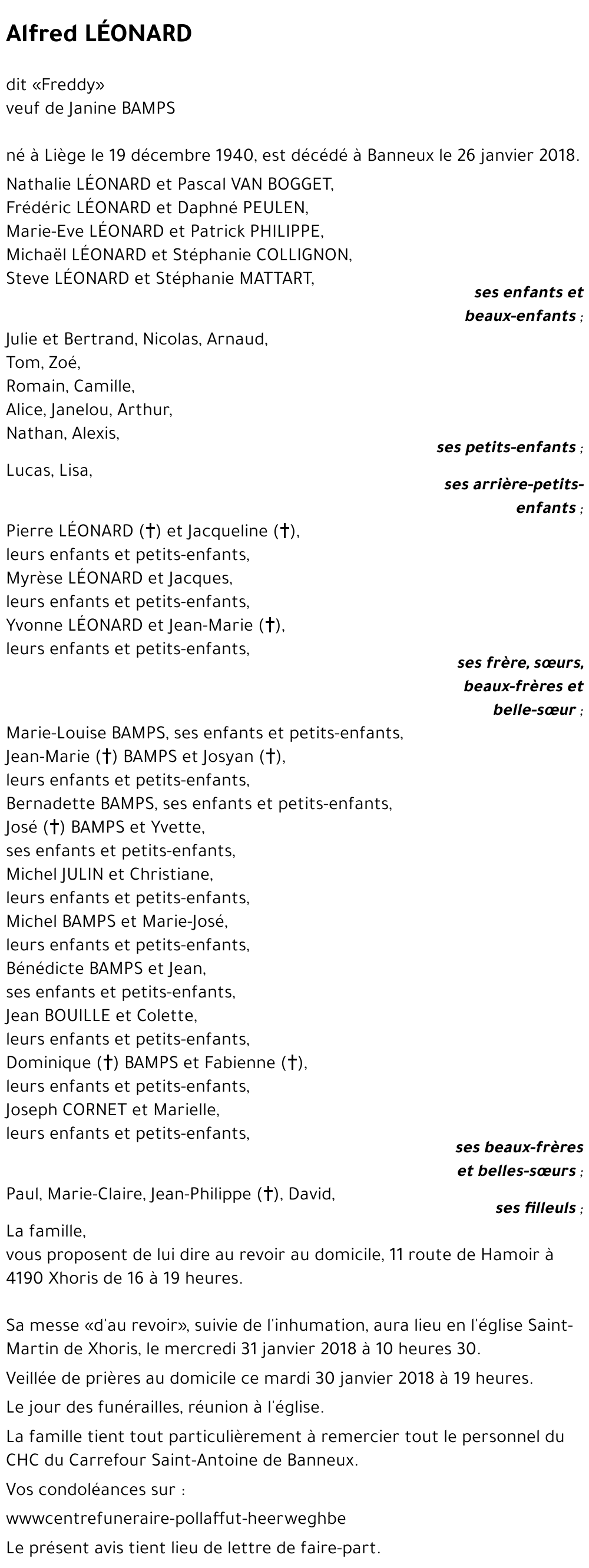 Alfred LÉONARD