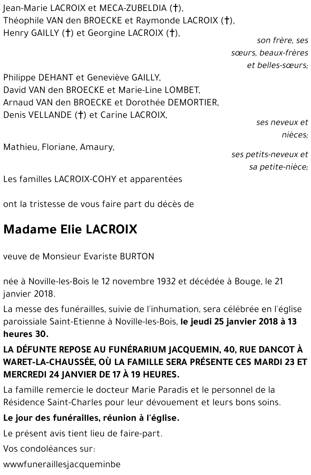 Elie LACROIX