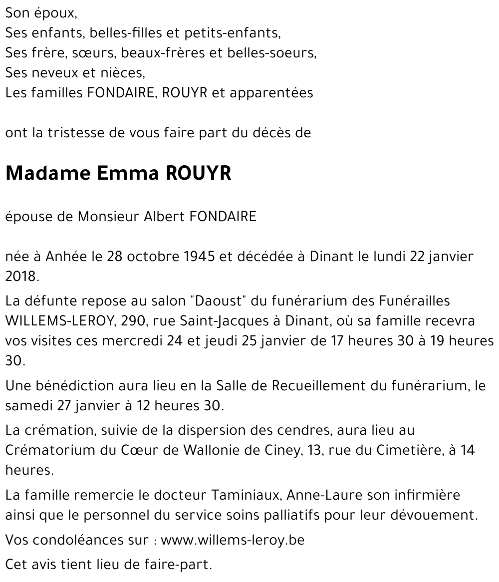 Emma ROUYR