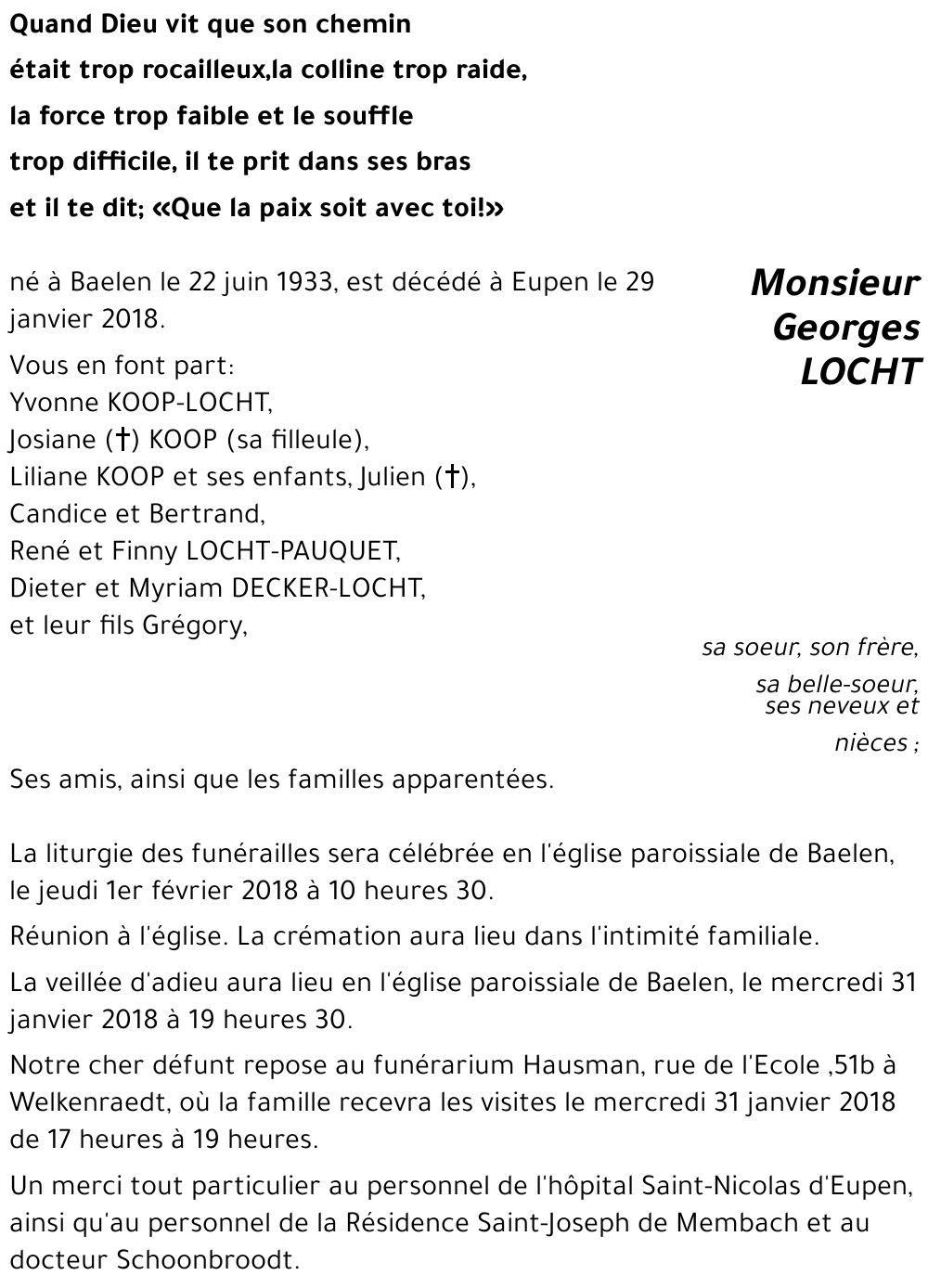 Georges LOCHT