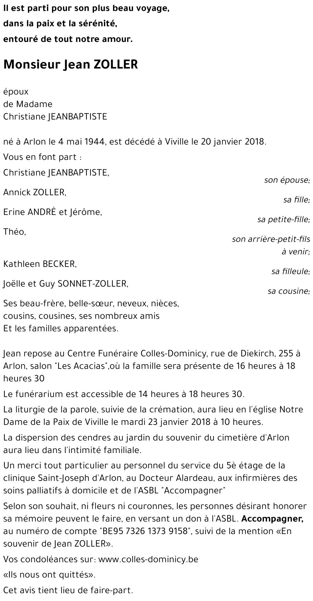 Jean ZOLLER