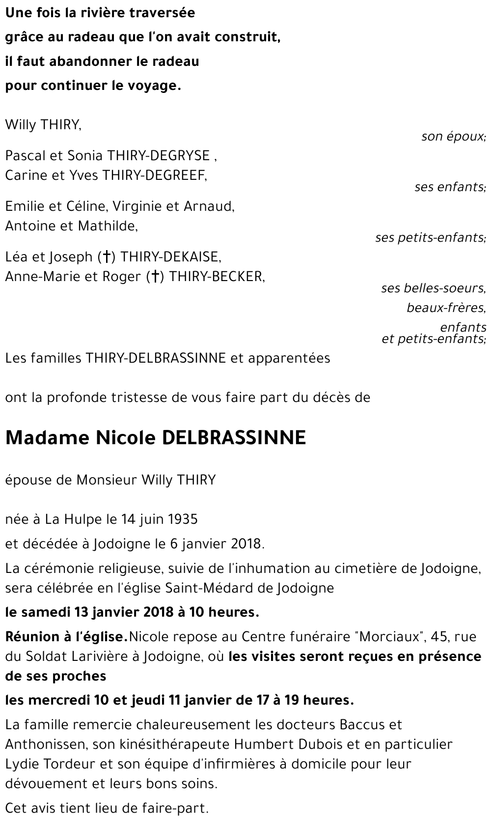 Nicole DELBRASSINNE