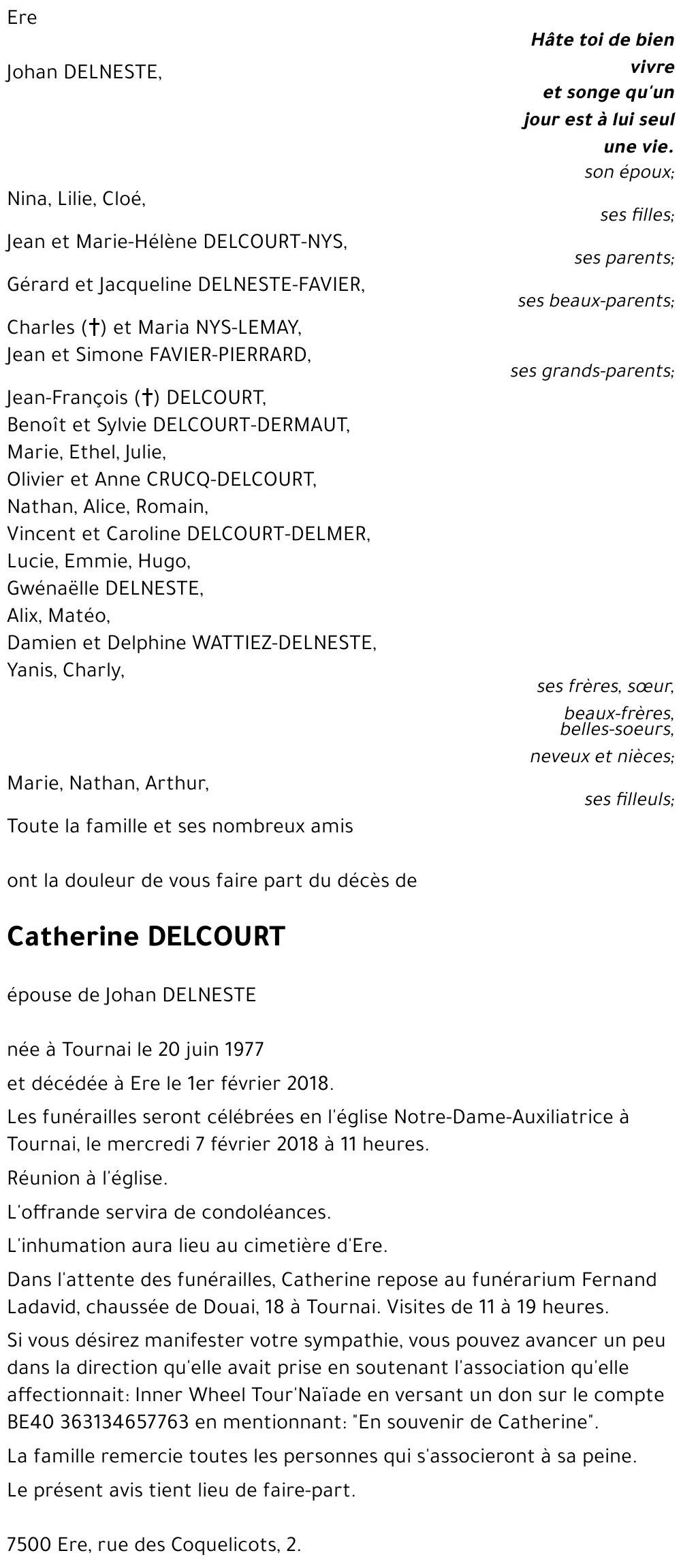 Catherine DELCOURT