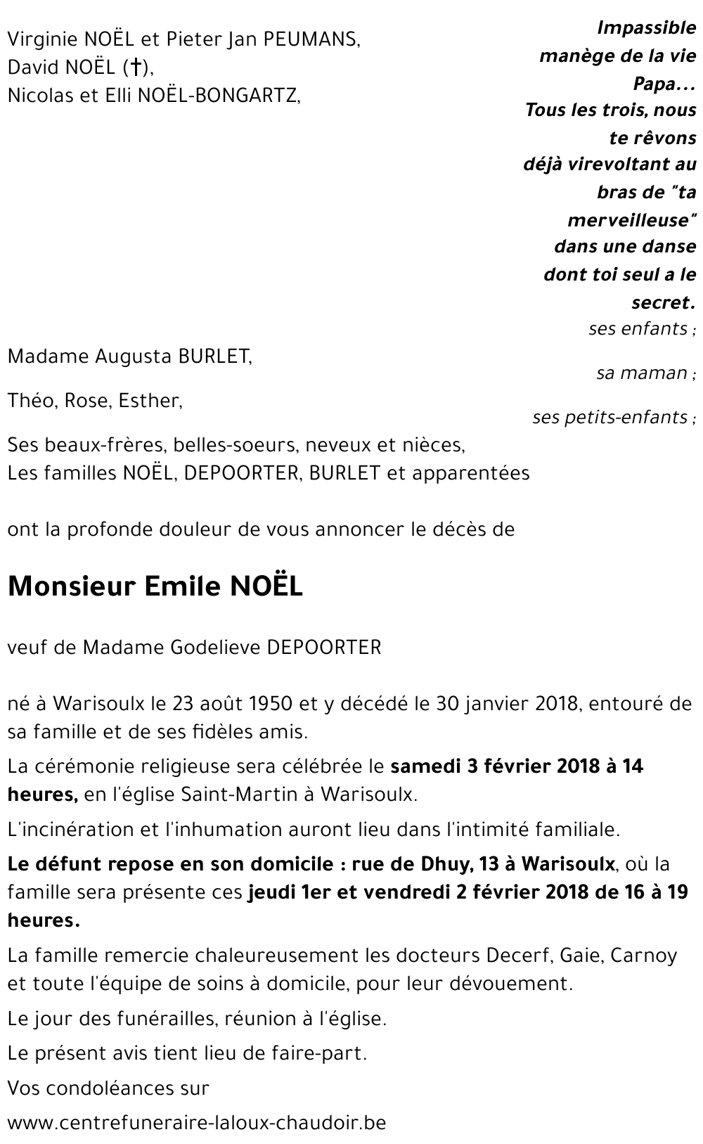 Emile NOËL