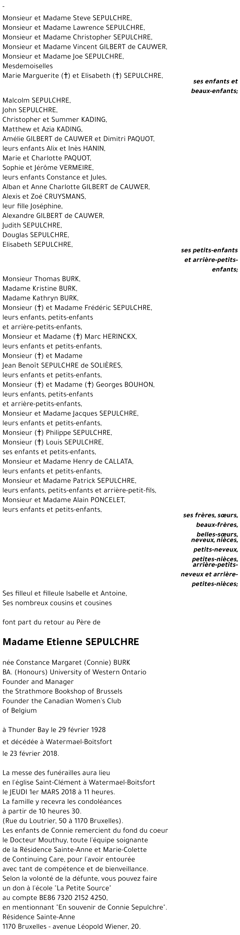 Etienne SEPULCHRE