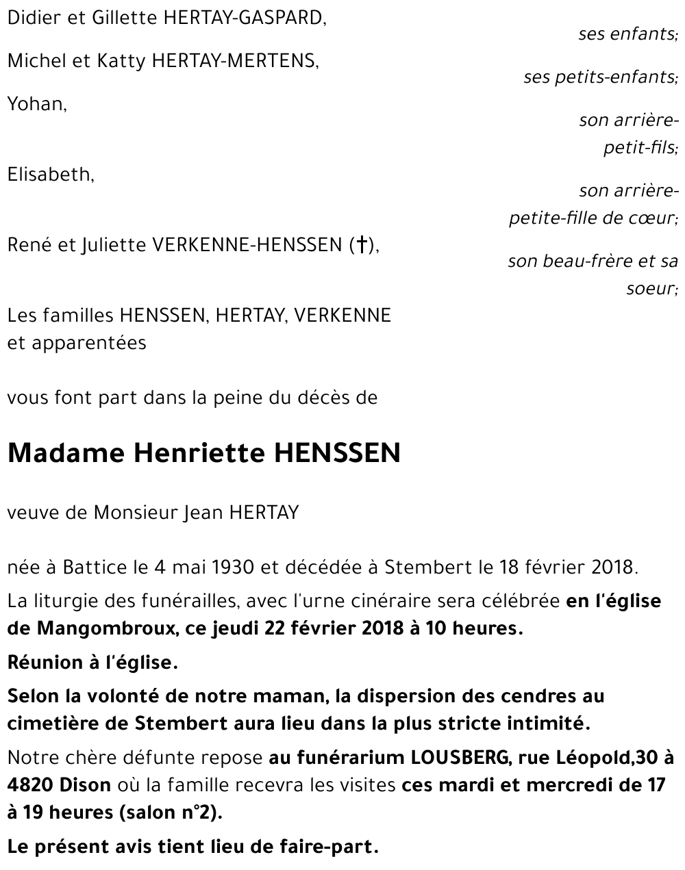 Henriette HENSSEN