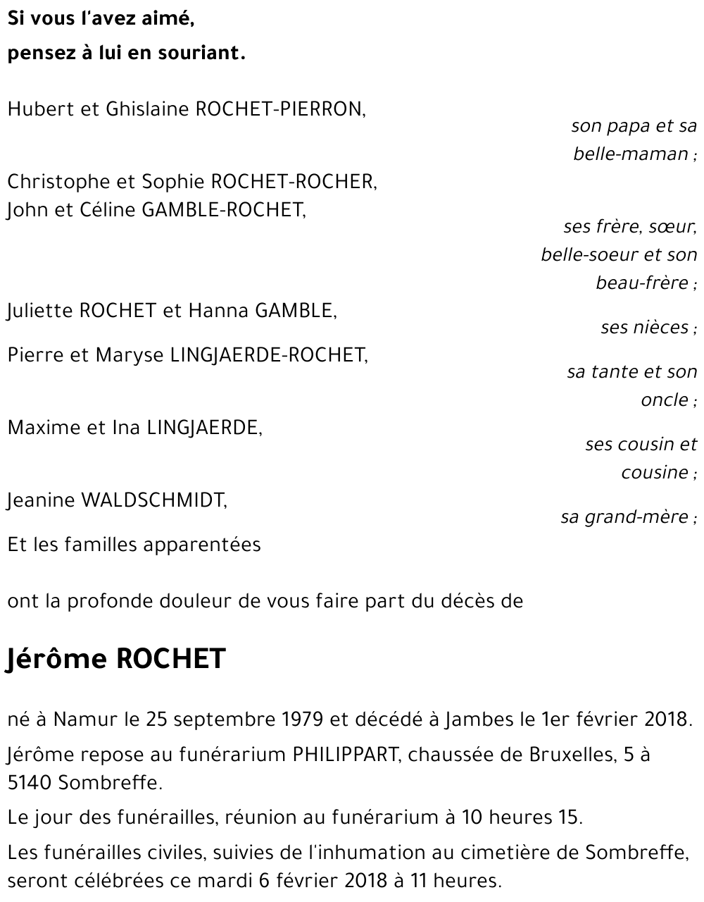 Jérôme ROCHET