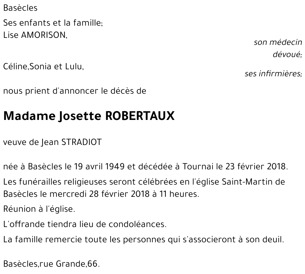 Josette Robertaux