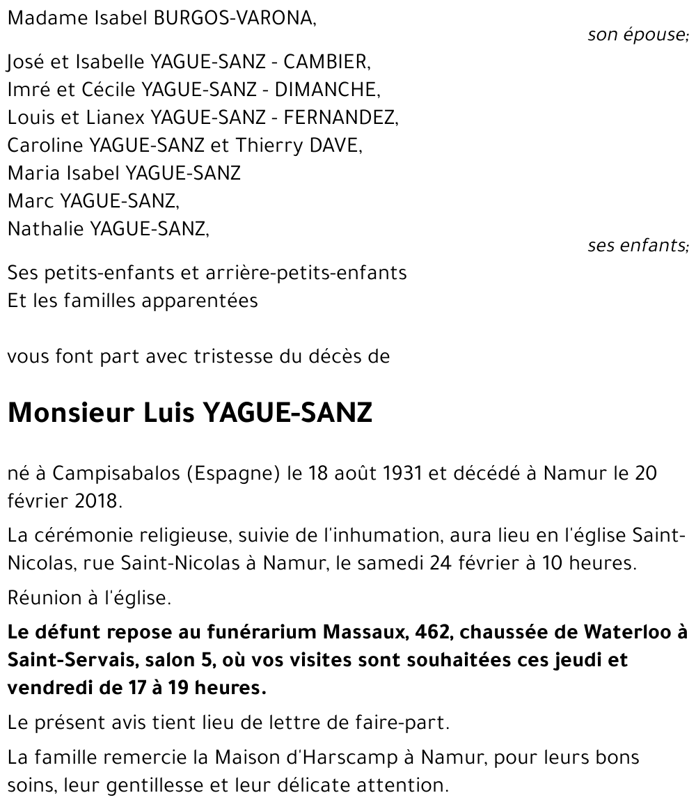 Luis YAGUE-SANZ