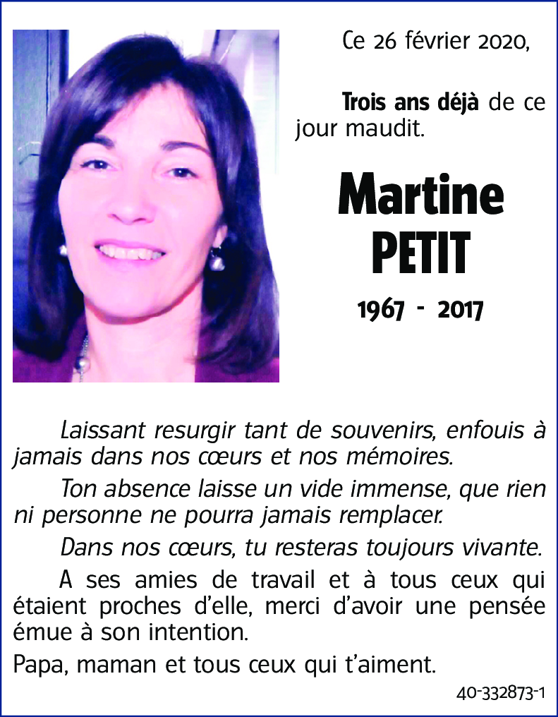 Martine PETIT