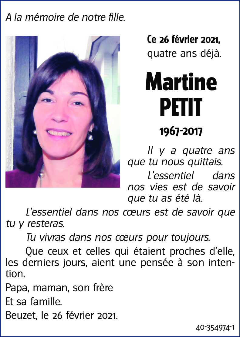 Martine PETIT