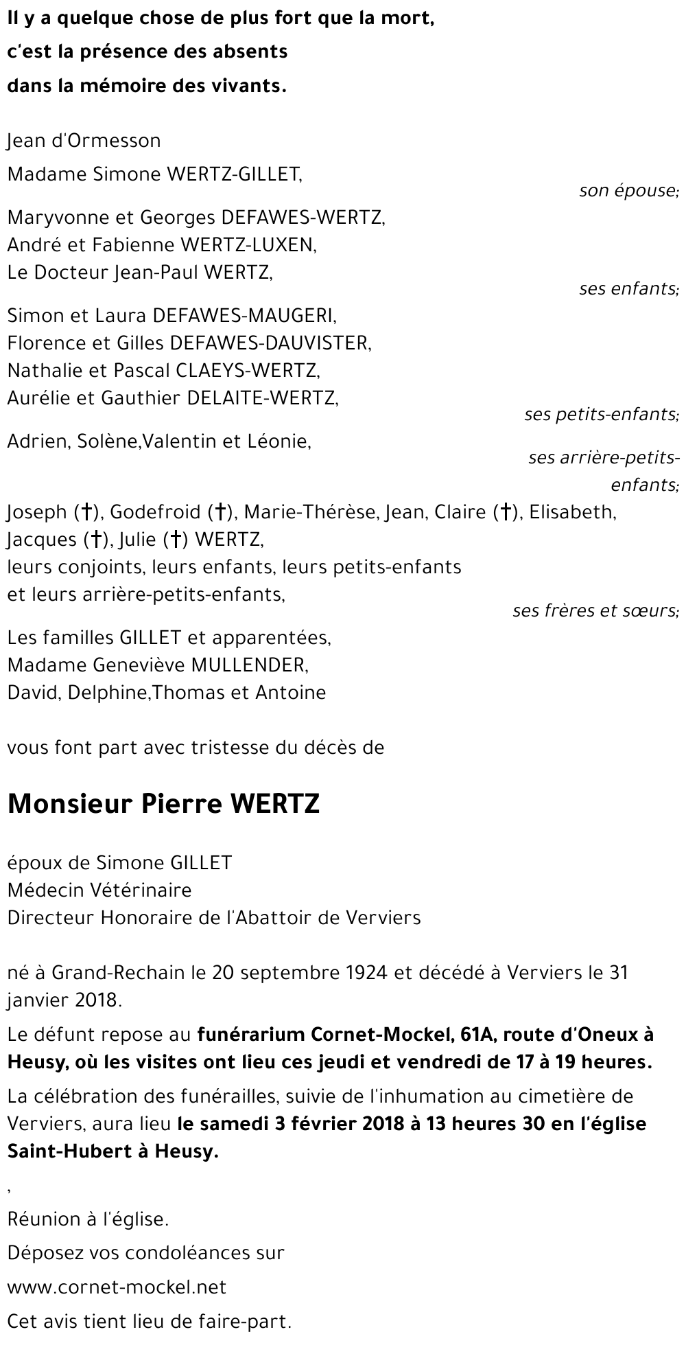 Pierre WERTZ