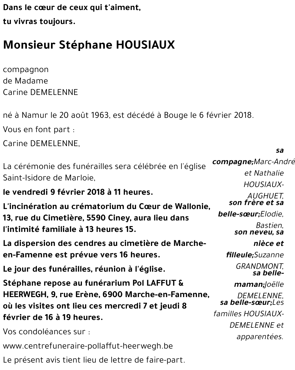 Stéphane HOUSIAUX