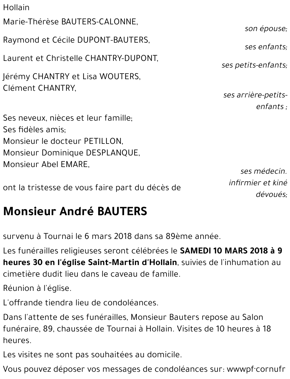 André BAUTERS