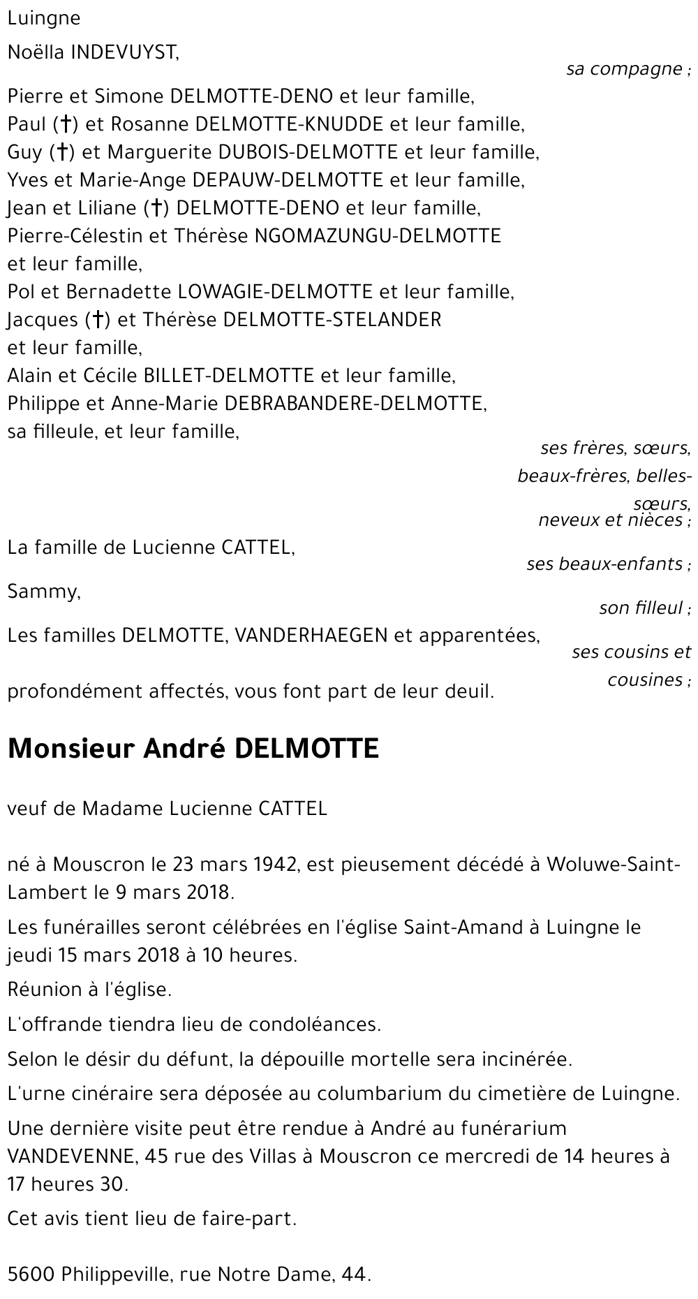 André DELMOTTE