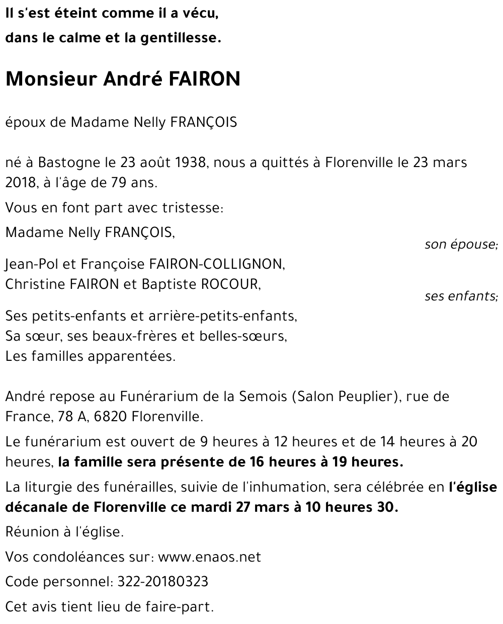 André FAIRON