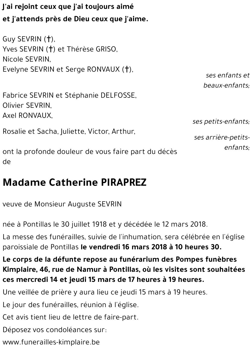 Catherine PIRAPREZ