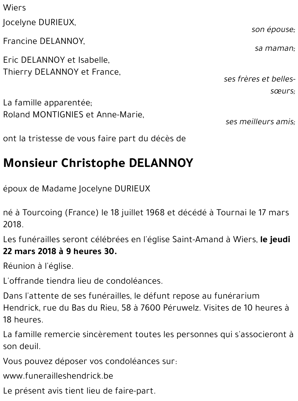 Christophe DELANNOY