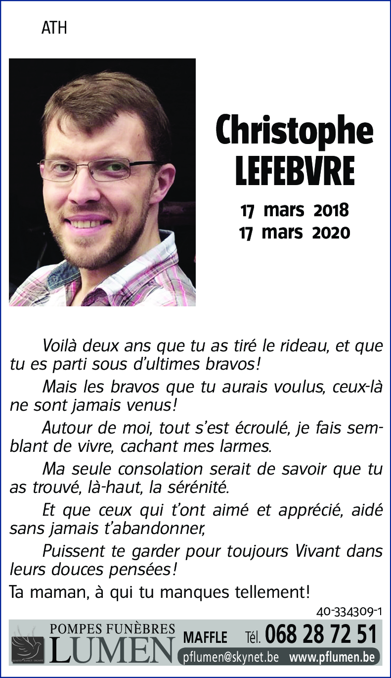 Christophe LEFEBVRE