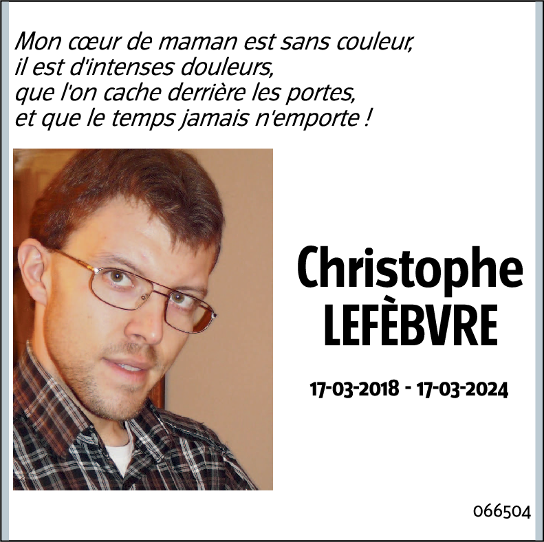 Christophe LEFEBVRE