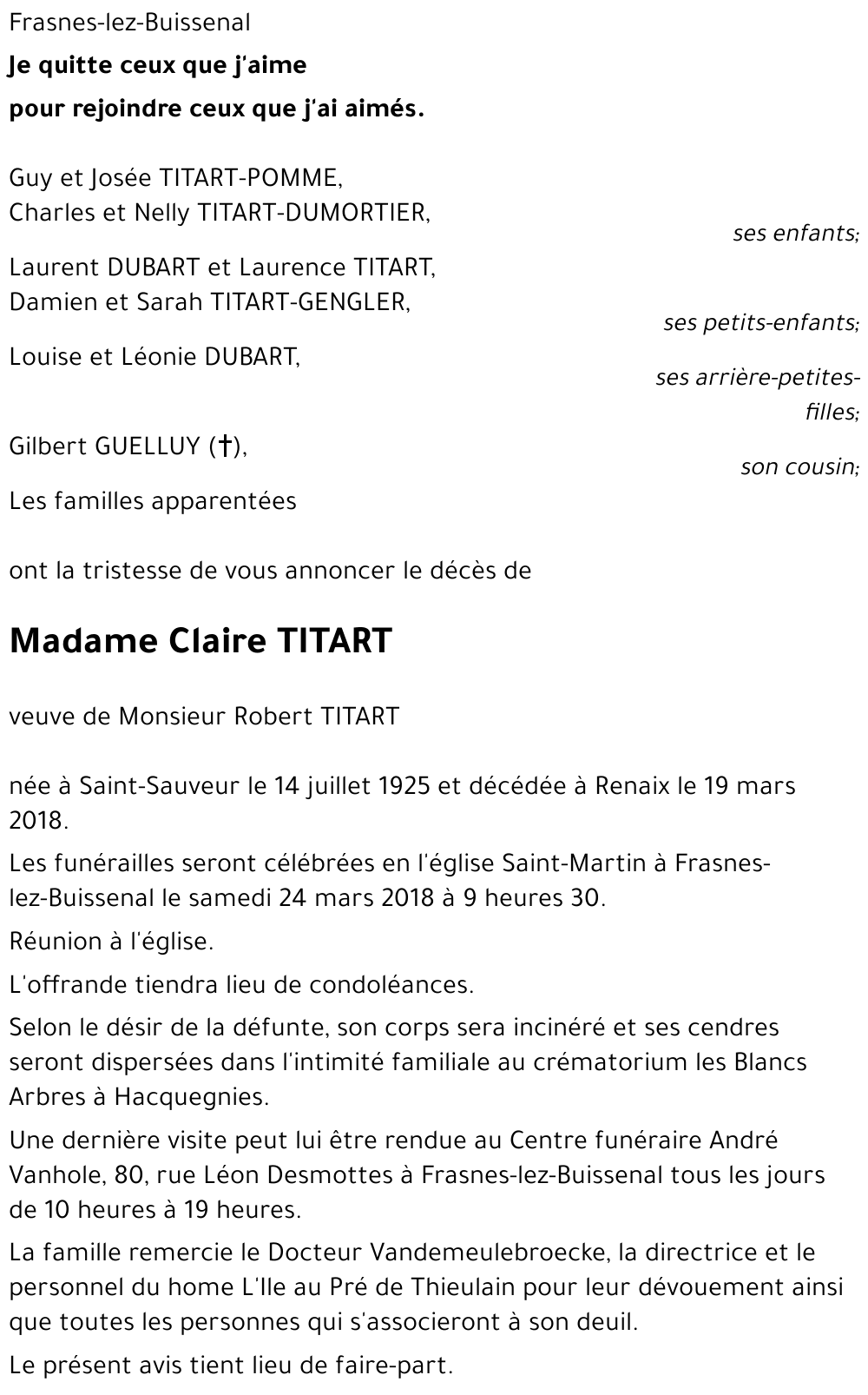 Claire TITART