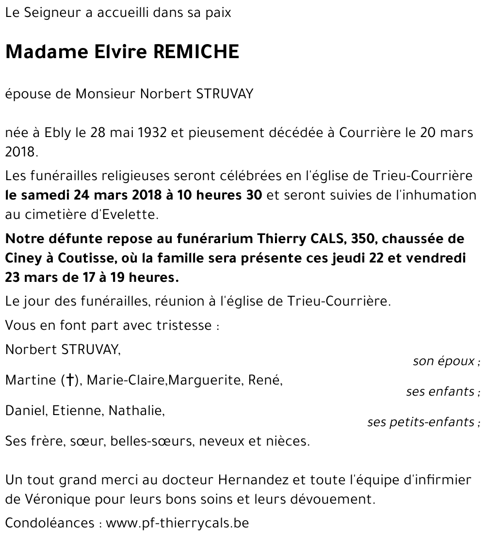 Elvire REMICHE