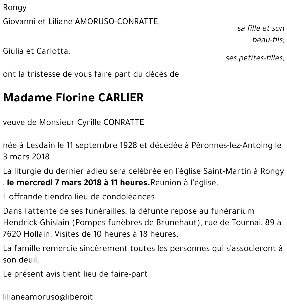 Florine CARLIER