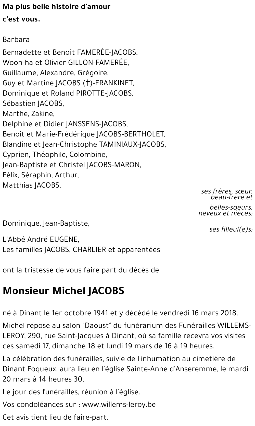 Michel JACOBS