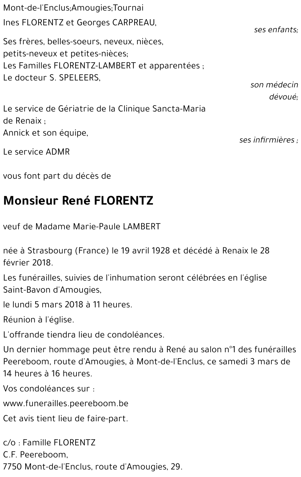 René FLORENTZ